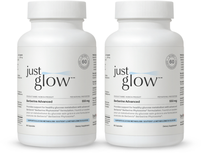 저스트글로우 파이토좀 베르베린 어드밴스드 550mg, 2개, 60정