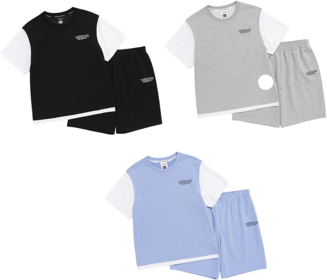 2026 SS 내셔널지오그래픽키즈 KIDS 레이어드 상하 SET K262UPB020
