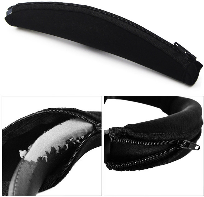 국내배송 보스 헤드폰 이어패드 QC25 QC35 AE2 QC2 QC15 이어 쿠션 커버 패드 가죽 헤드폰 헤드셋 교체 스펀지 교체용 호환 캡, 전용 헤드밴드, 1개