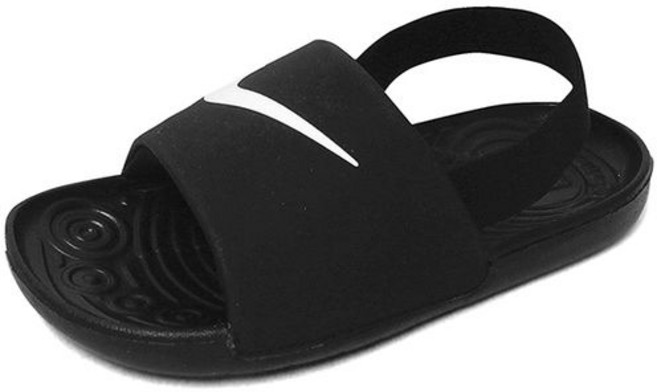 나이키 키즈 카와 TD 유아 아동 샌들 슬리퍼 블랙 BV1094-001