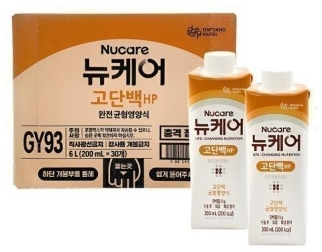 뉴케어 고단백 HP 균형영양식, 200ml, 30개