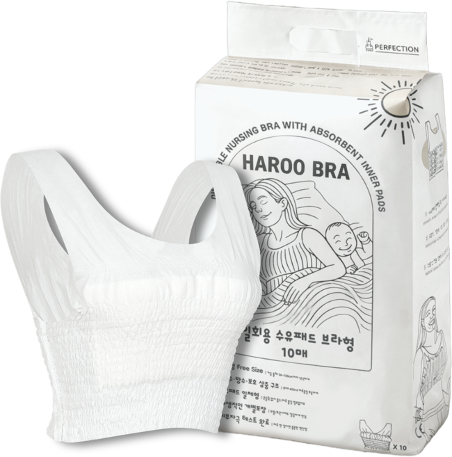 10위 - 퍼펙션 하루브라 브라형 수유패드, 1개, 10개입