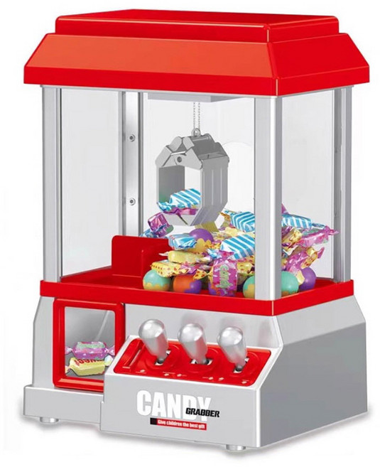 가정용 미니 소형 인형 캔디 뽑기(중형), 1개