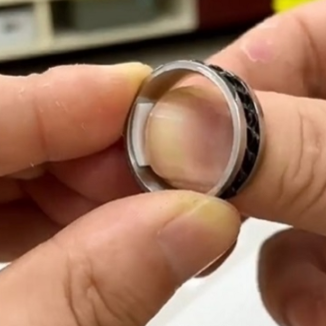 루나핏 반지 사이즈 줄이기 밴드 테이프 링 호수 조절, 2개, 투명