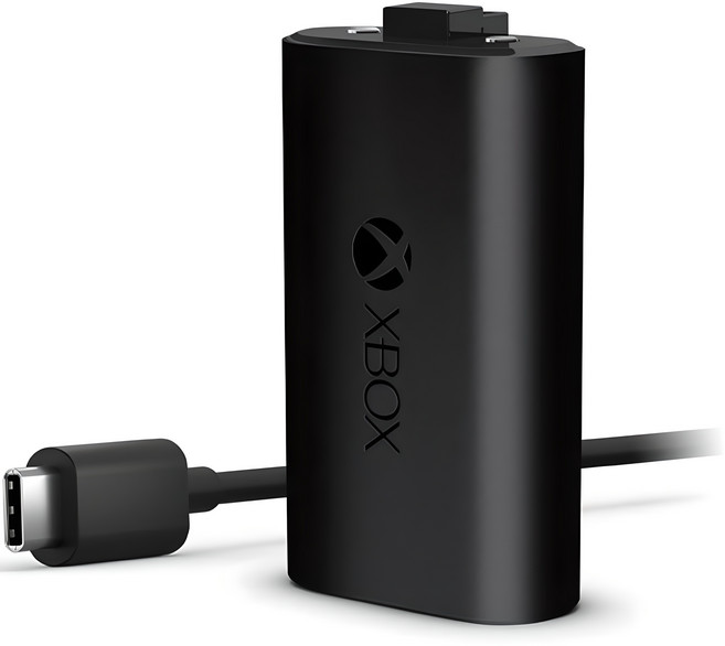 엑스박스 4세대 컨트롤러 전용 충전키트 + 케이블 세트, 1세트, SXW-00003/1727, 블랙