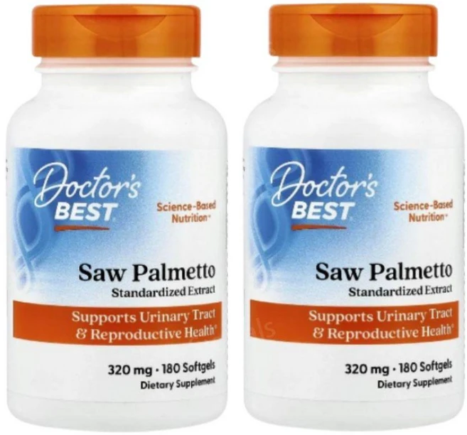 닥터스베스트 소팔메토 쏘팔메토 320mg 180소프트젤 2개 SawPalmetto, 180정 - 쿠팡