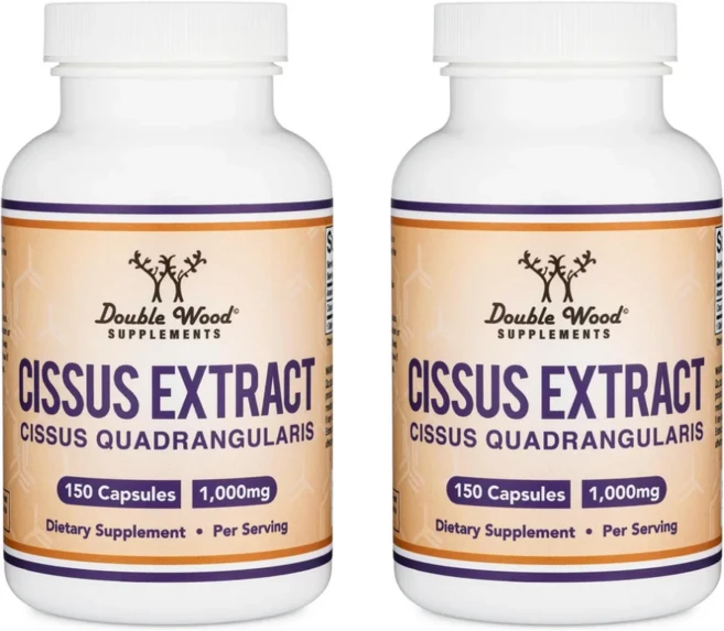 더블우드 시서스 콰드랭결러리스 Extract 1000mg 캡슐, 2개, 150정 - 쿠팡