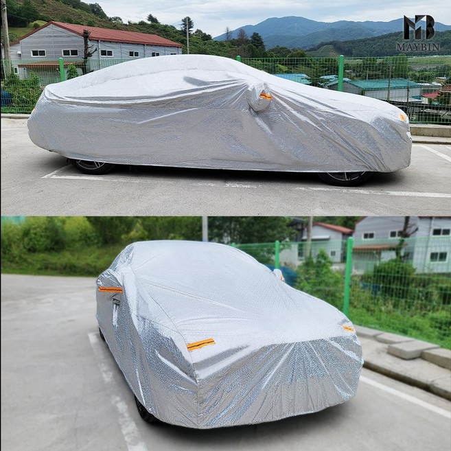 메이빈 제네시스 G70 카커버 햇빛가리개 자외선차단 성에커버 기모재질 자동차커버