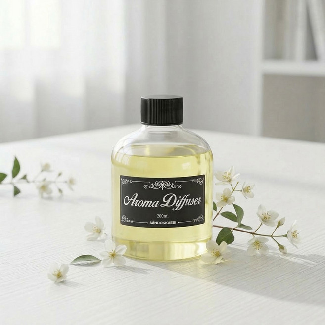 산도깨비 아로마 디퓨져 리필, 1개, 200ml, 망고&자스민향