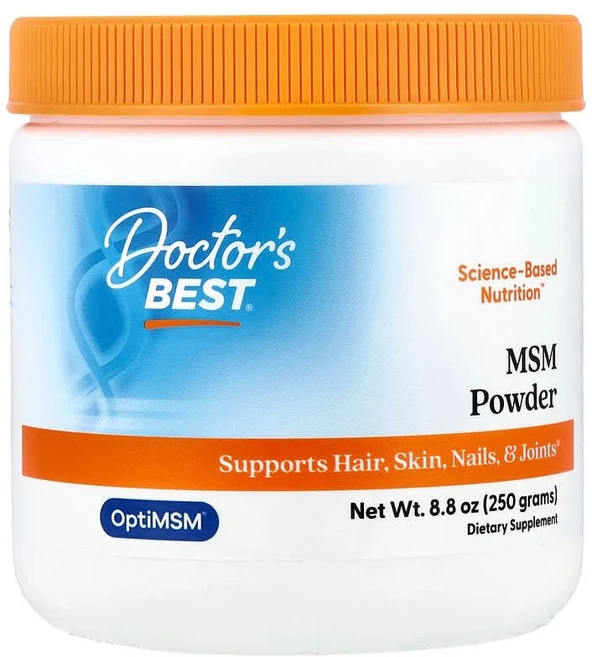 Doctor's Best OptiMSM® 함유 MSM 분말 250g(8.8oz) DRB-00076, 1, 250g - 쿠팡