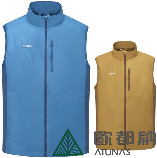 ATUNAS 歐都納 A1VE2301M 男款石墨烯微暖輕量背心/保暖舒適/休閒旅遊