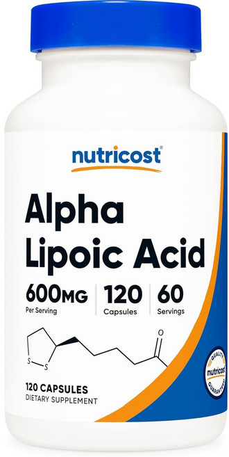 뉴트리코스트 알파리포산 300mg 120 캡슐, 120정, 2개