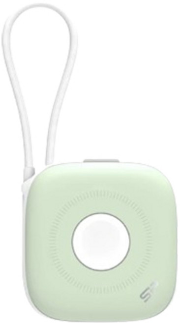 MP10 多合一快充行動電源 10000mAh 磁吸/雙充電線/數位電量顯示 PD/QC快充, 淺綠色, MP10-ge