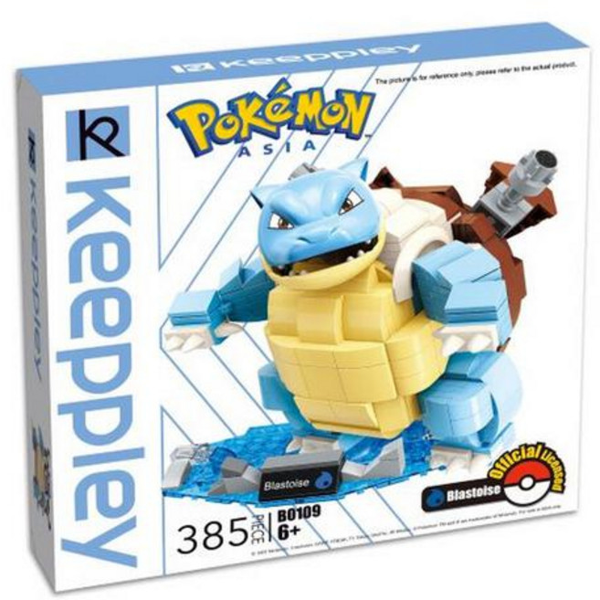 Keeppley 寶可夢 積木公仔 超夢 水箭龜, 1個