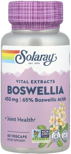 Solaray 핵심 추출물 보스웰리아 450mg 베지 캡슐 60정, Solaray핵심추출물보스웰리아450mg베지캡슐60정, 1개 - 쿠팡