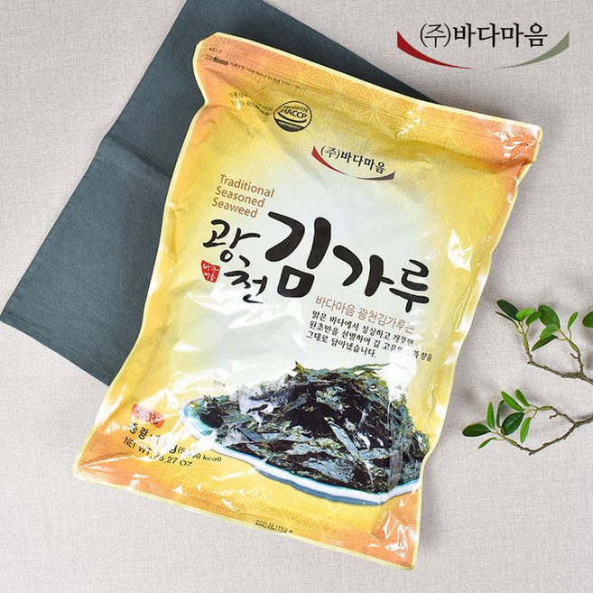 바다마음 광천 김가루 400g 1kg, 김가루400g, 1개