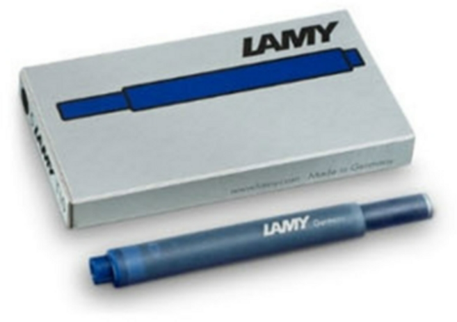 LAMY T10 만년필용 일회용 잉크 카트리지 5p, BLUE BLACK, 10개