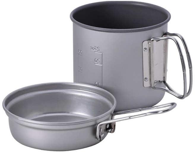 스노우피크 트렉 900ml 알루미늄 쿠커 코펠 SCS-008 수납케이스 포함, 1.4L, 1개