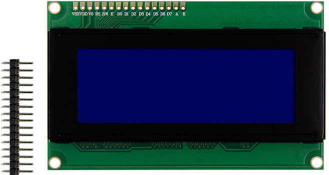 아두이노 LCD 2004 핀포함 I2C 20x4 모듈 텍스트 ICC, 1개