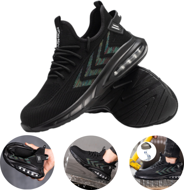 핏퍼스트 발편한 경량 작업화 여름 통기성