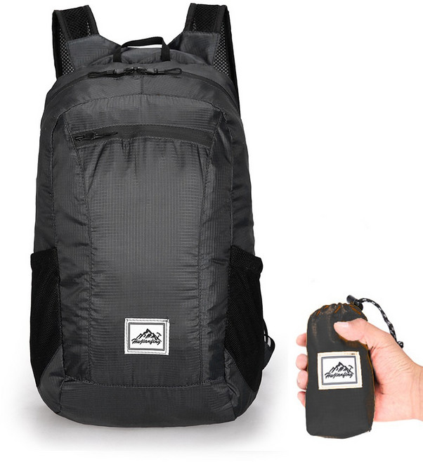 쏘이온 초경량 접이식 포켓 등산 캠핑 백팩