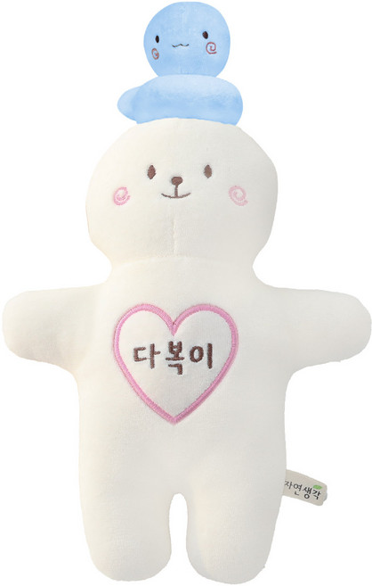 자연생각 아기 뱀띠 태명 애착인형, 뱀 M(아이보리), 기본타입, 기본포장, 1개