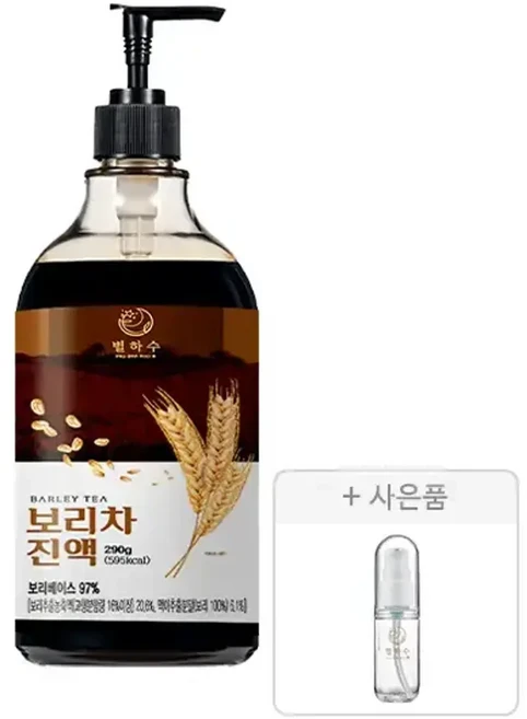 별하수 보리차 진액 290g 1개 + 증정(별하수 휴대용기 1개), 별하수 보리차 진액 290g, 1개 + 증정(별하수 휴
