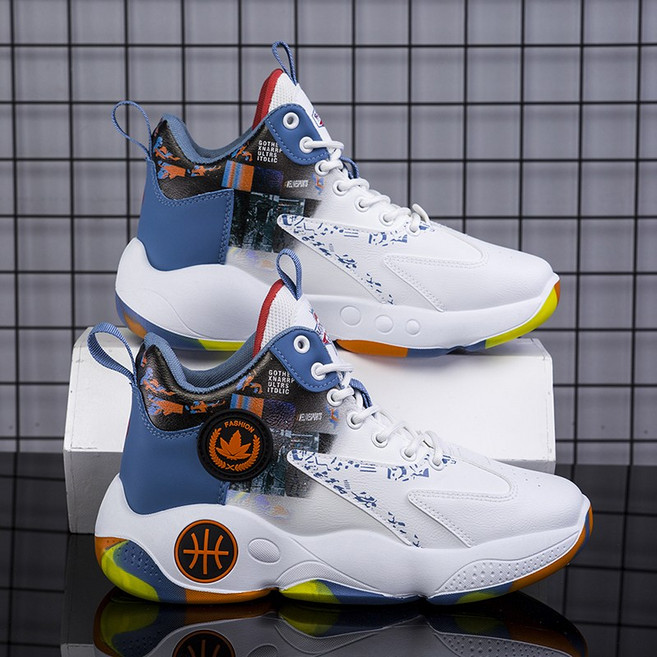 BLTER 남성 테니스화 발편한 미끄럼방지 농구화 배드민턴화 탁구화 남성 키높이 운동화 배구화 남성 하이탑 운동화 남성 런닝화 워킹화TU-656