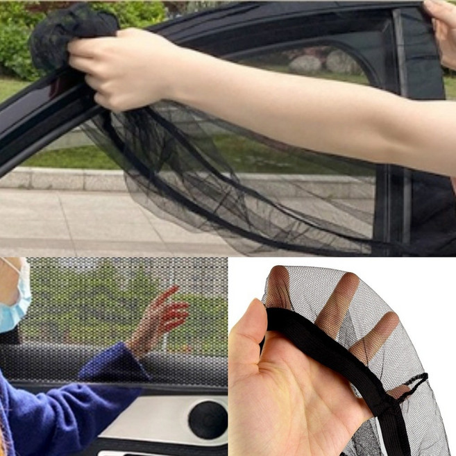 차박모기장 차량용모기장, 블랙, SUV 앞유리