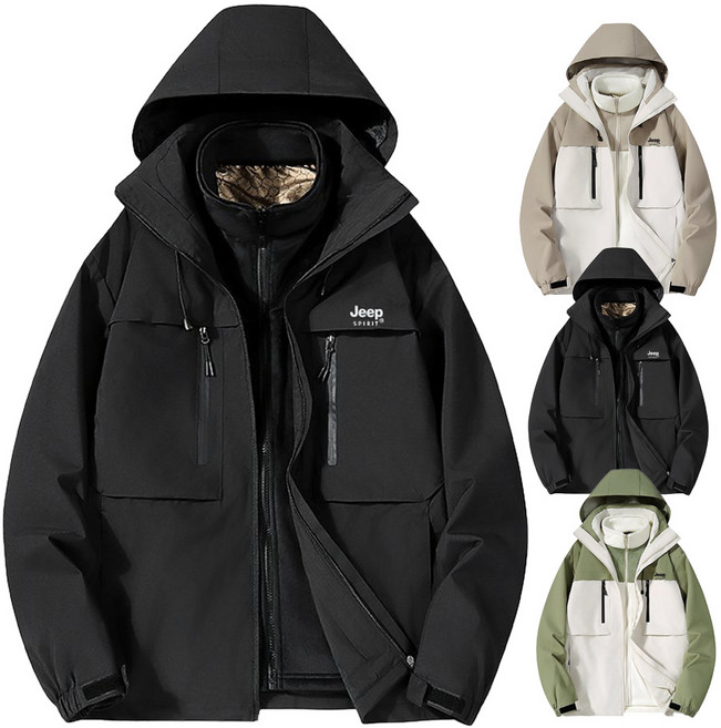 JEEP spirit 바람막이+후리스 내피세트 JPHJ02AS550