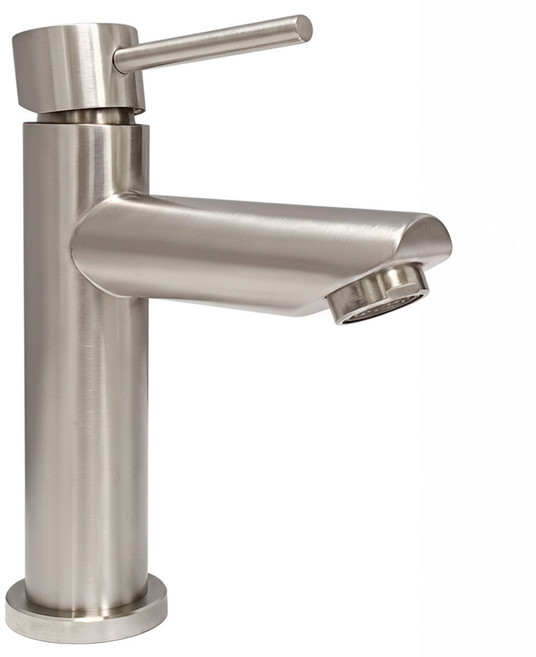 와이케이 무광 스텐 원홀 세면대 수전 수도꼭지 세트 욕실 셀프교체, 1세트