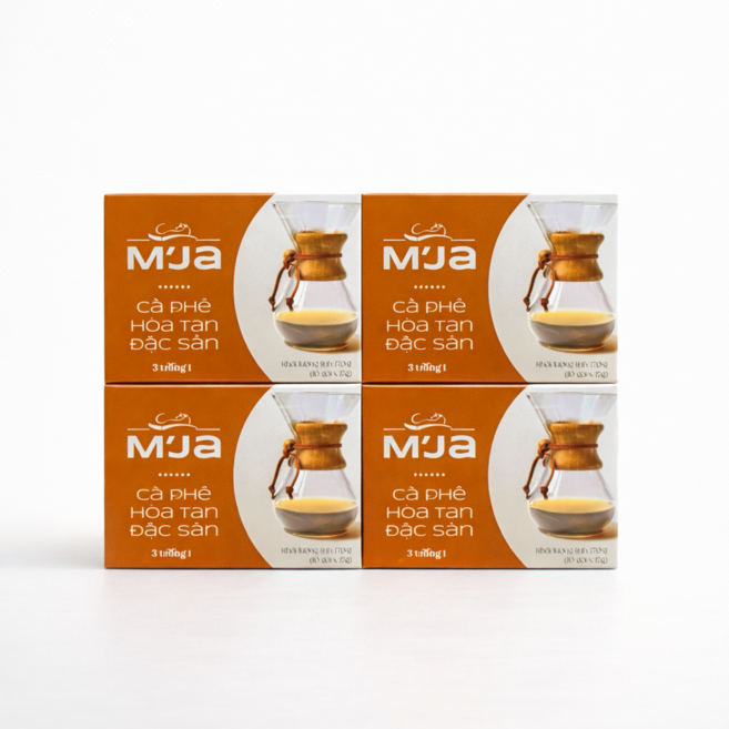 므자 MJA 3in1 커피믹스 대용량 스틱커피 베트남커피, 17g, 10개입, 4개
