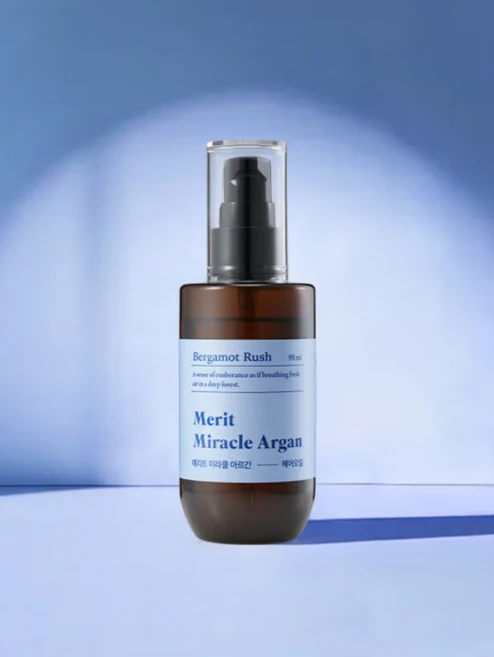 메리트 미라클 아르간 오일 베르가못 러쉬, 2개, 95ml - 쿠팡