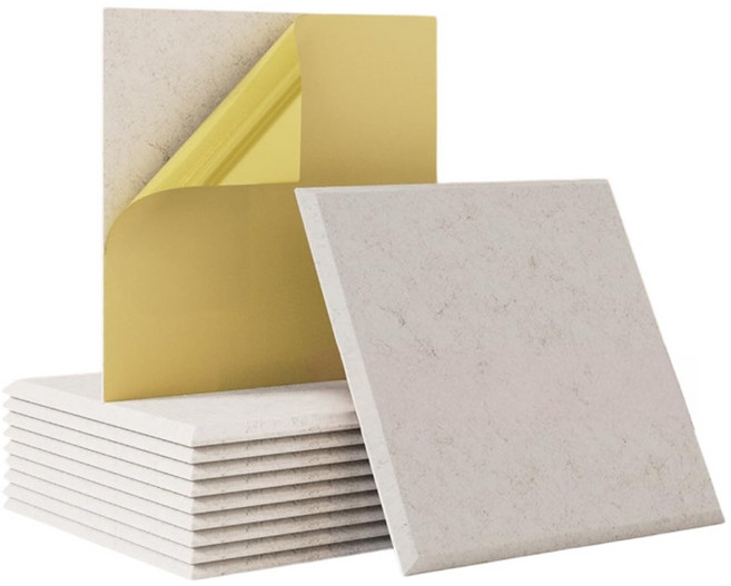 레디박스 붙이는 접착식 인테리어 소음방지 방음재 방음판 흡음재, 6개, 멜란지카멜