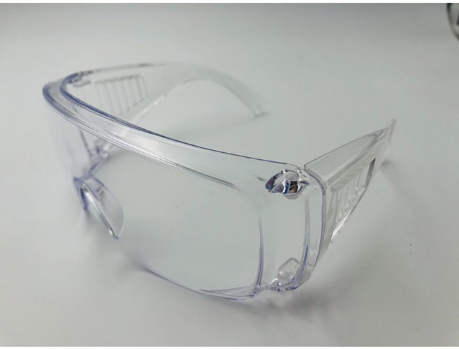 實驗室工業用護目鏡 台灣製造 框大, 護目鏡, 1個