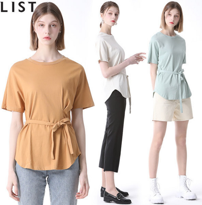 [리스트] 도로시 벨트 코튼 티셔츠