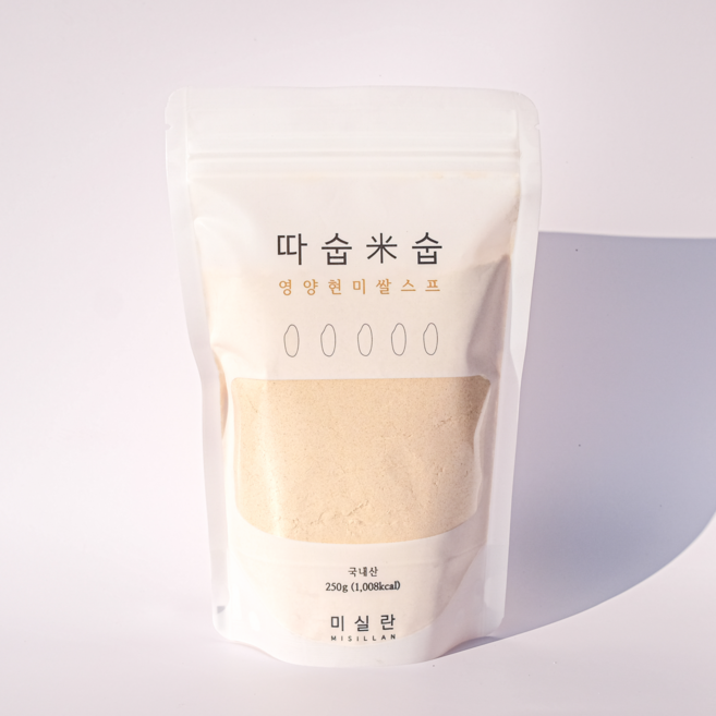 [미실란] 영양현미쌀스프 250g, 1개