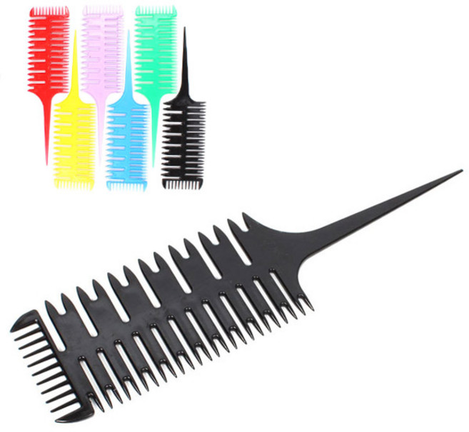 DDY 브릿지용 하이라이트빗 칼라, 1개, 그린