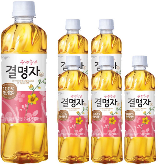 웅진 광명찾은 결명자차, 500ml, 6개