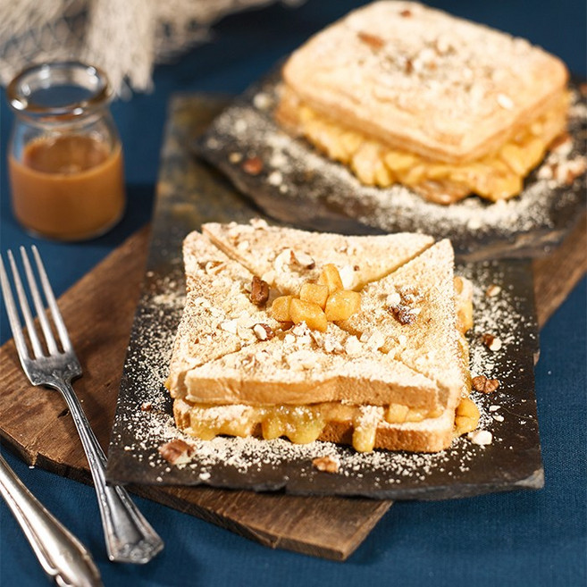 인절미토스트 1박스(170g x 16개) 개별포장 냉동완제품, 170g, 16개