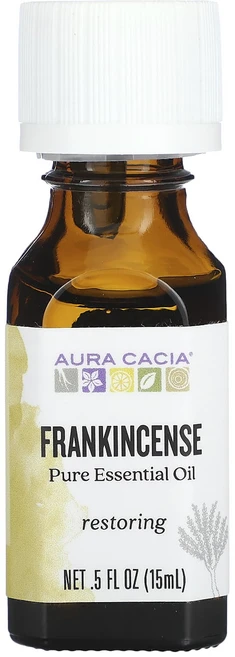 Aura Cacia 순수 에센셜 오일 유향 15ml(0.5fl oz), AuraCacia순수에센셜오일유향15ml05floz, 1개, 15ml - 쿠팡