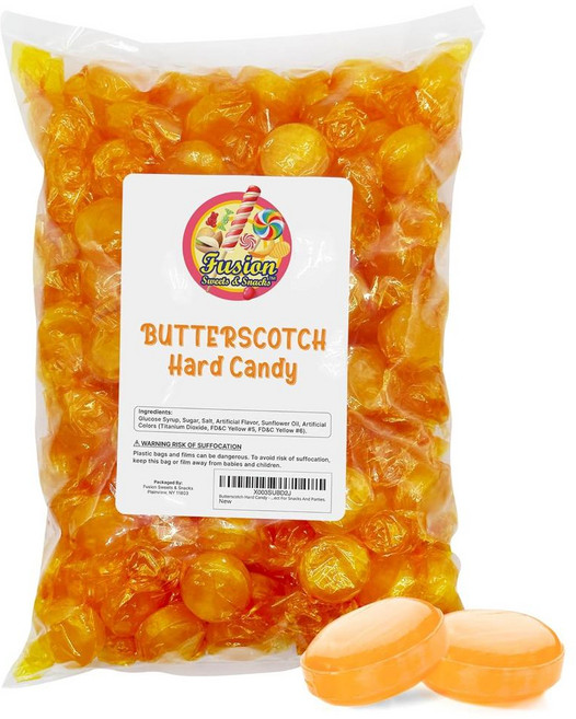 퓨전 스윗 버터스카치 하드 캔디 개별포장