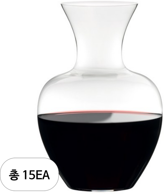 리델 애플 디캔터, 1.5L, 15개