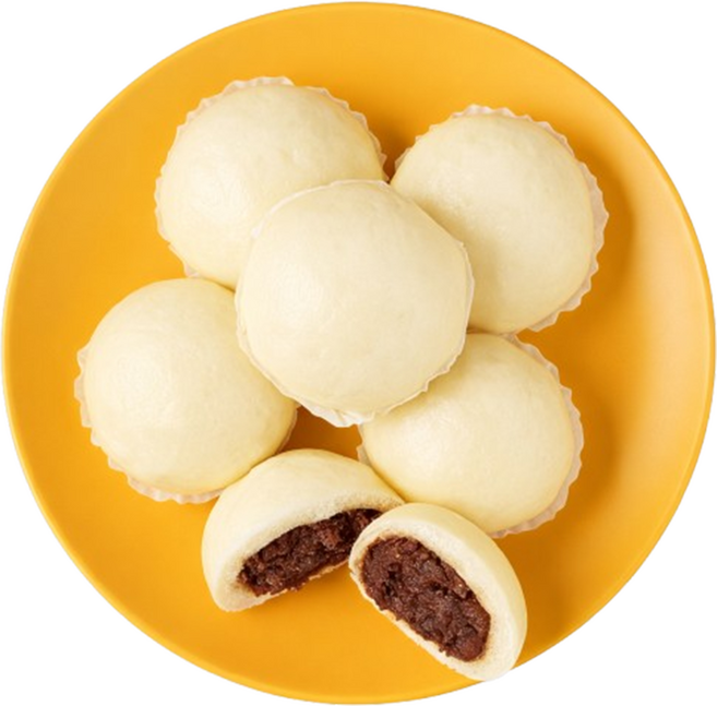 [억수로상회] 우리밀 우리팥 안흥 찐빵 20개입, 흑미찐빵 20개, 1개, 1kg