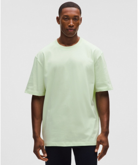 룰루레몬 LULULEMON 헤비웨이트 코튼 저지 티셔츠 MMGC LM3FBSS-074049 184883