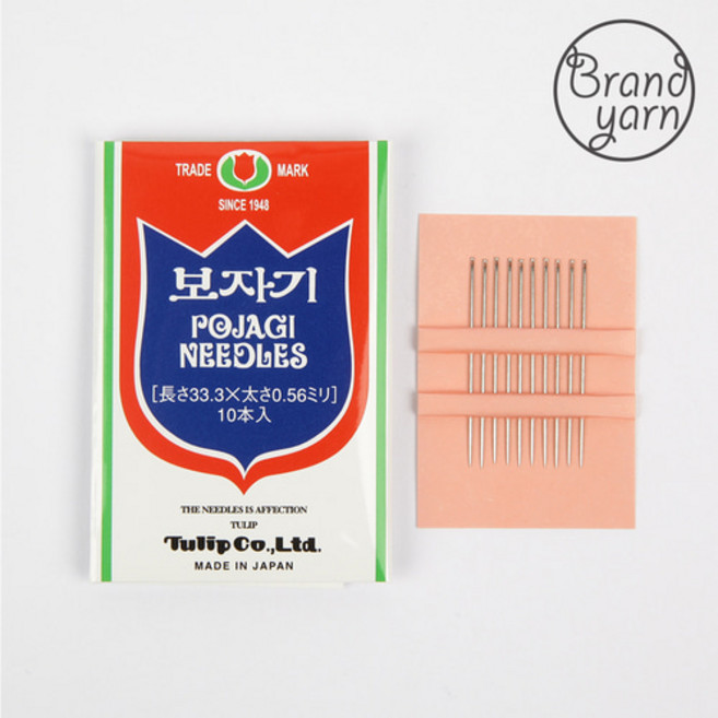 튤립 고급 보자기 바늘세트(TQ-008), 1개