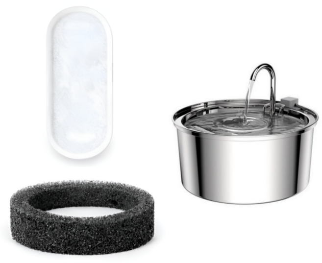 고양이전문가샵 정수기필터 2L 3L 4L 필터 3개, 3세트