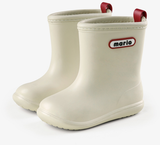幸福瑪麗兒童雨鞋 中筒防水雨靴