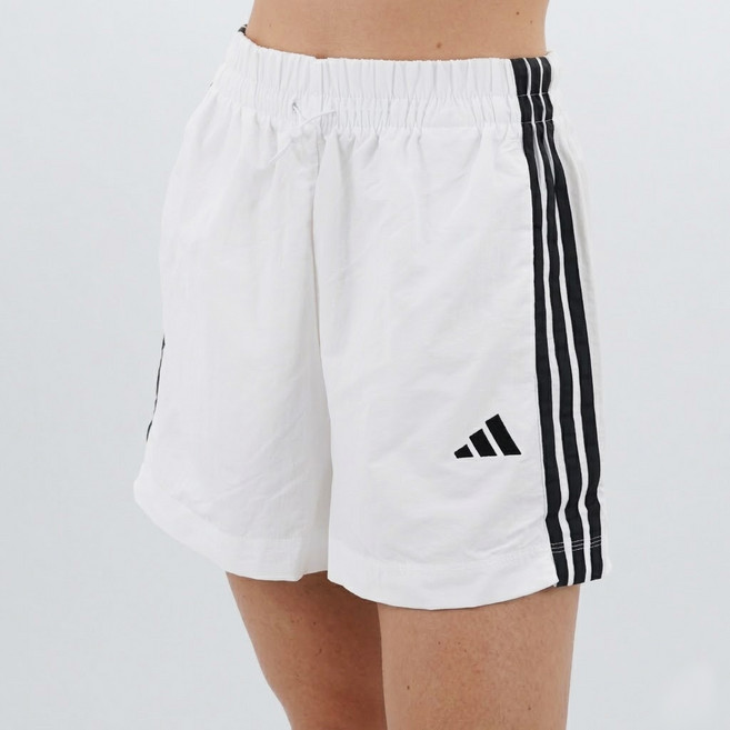 아디다스 우븐 나일론 여성 반바지 바스락 소재 숏팬츠 시원한 밴딩 삼선 쇼츠 팬츠