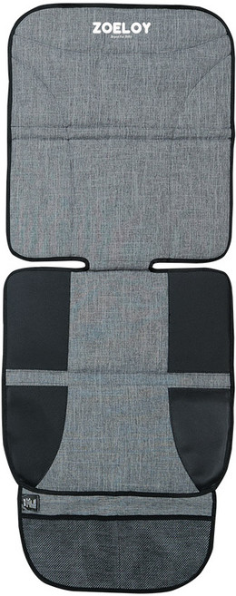 조이로이 카시트 보호매트, 멜란지 그레이, 1개